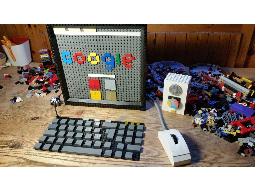LEGO MOC-88088 Google Screen by cvi | Rebrickable - Build with LEGO