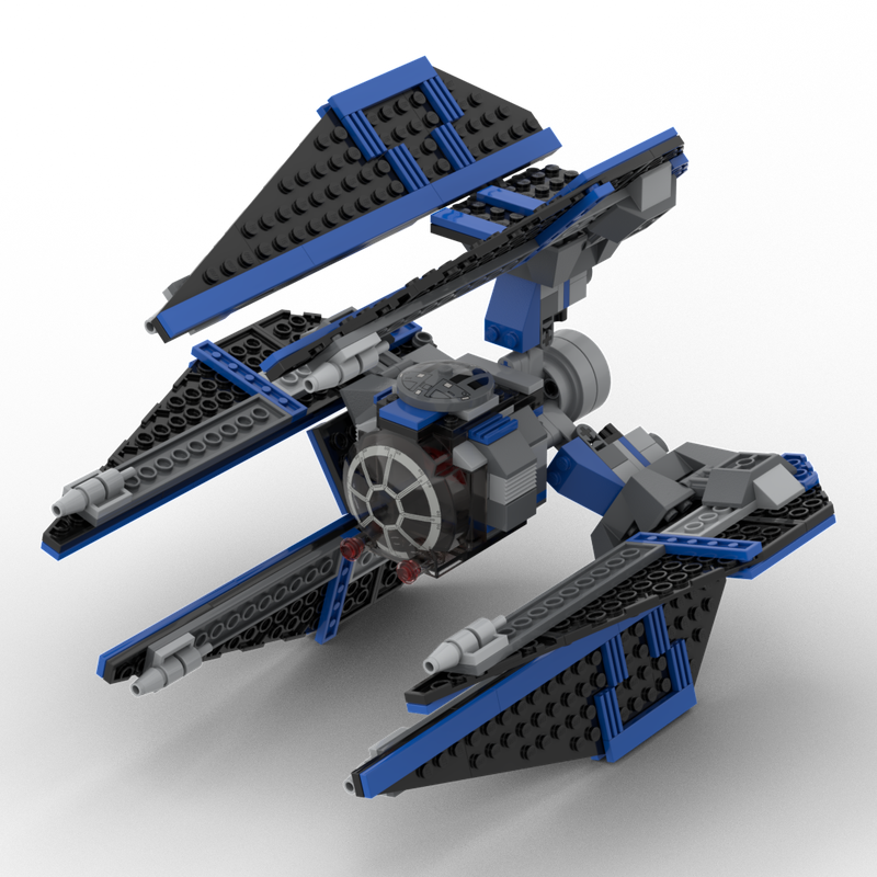 LEGO TIE Defender - Retro Blue by | - Build with LEGO