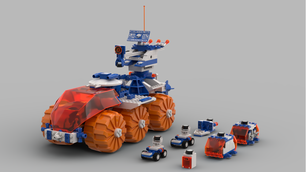 LEGO MOC 6989 - Mega Core Magnetizer - Ice Planet by zero_g_is_fun
