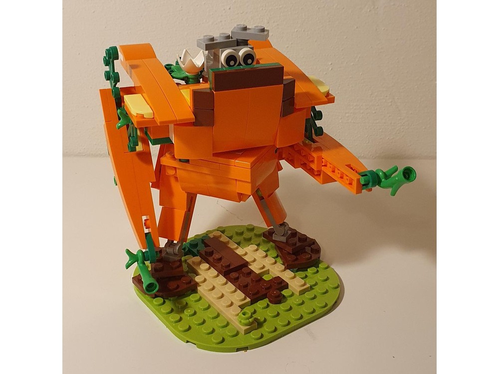 LEGO MOC Bunny's Carrot Mech by Gr33tje13 | Rebrickable - Build with LEGO