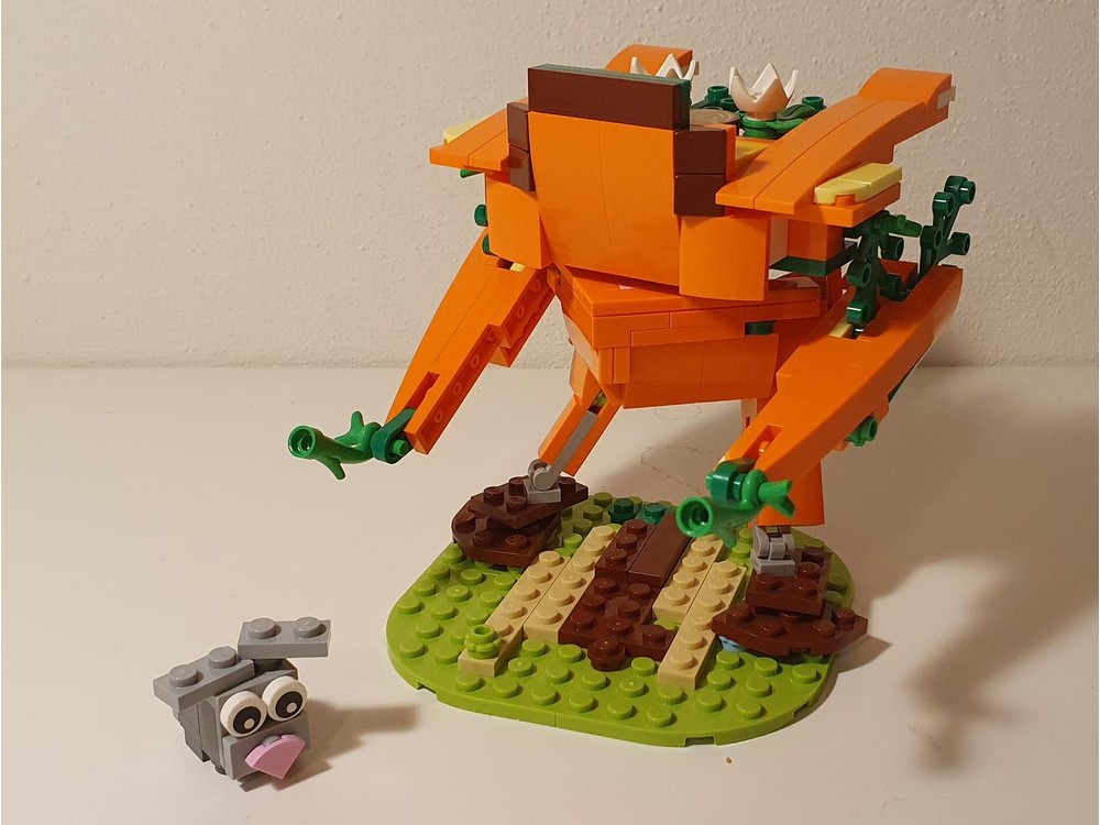 LEGO MOC Bunny's Carrot Mech by Gr33tje13 | Rebrickable - Build with LEGO