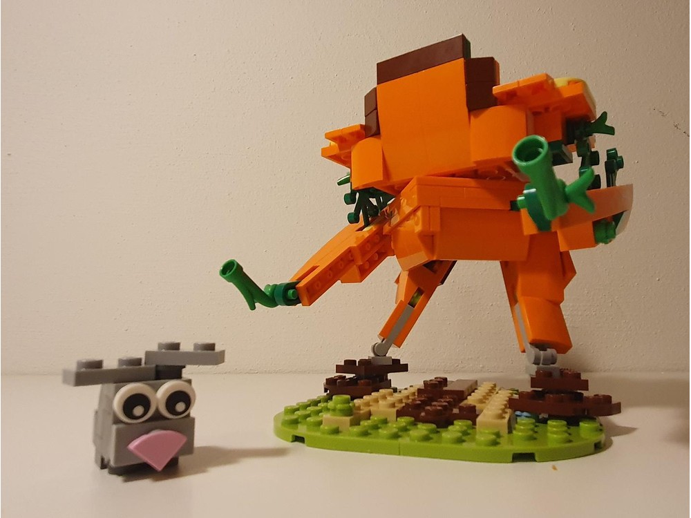 LEGO MOC Bunny's Carrot Mech by Gr33tje13 | Rebrickable - Build with LEGO