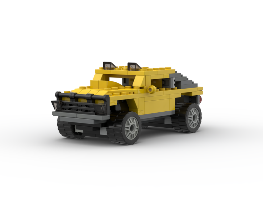 LEGO MOC 4939 Pickup Truck by ARJBros | Rebrickable - Build with LEGO