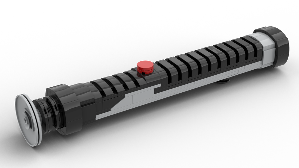 LEGO MOC Qui-Gon Jinn's Lightsaber with Full Length Blade by BuiltByOdoe