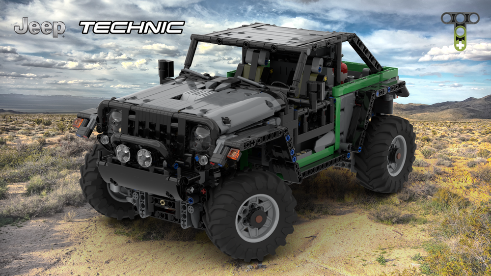 LEGO MOC 42129 Jeep Trailcat 4x4 - RC alternate build by timtimgo