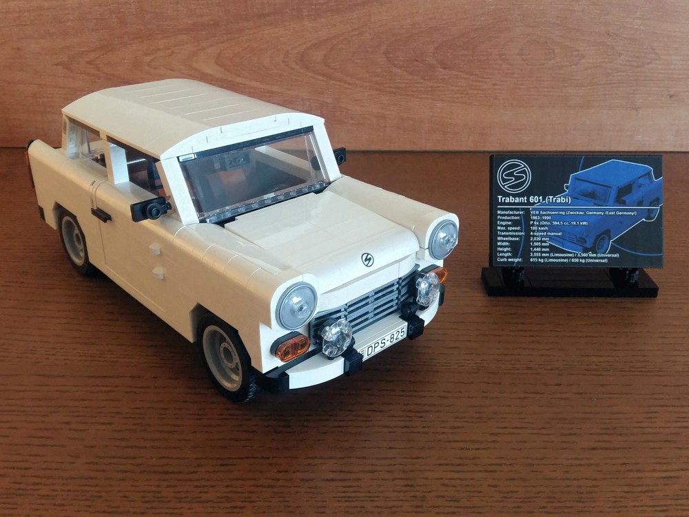 LEGO MOC Trabant 601 by pedankopet