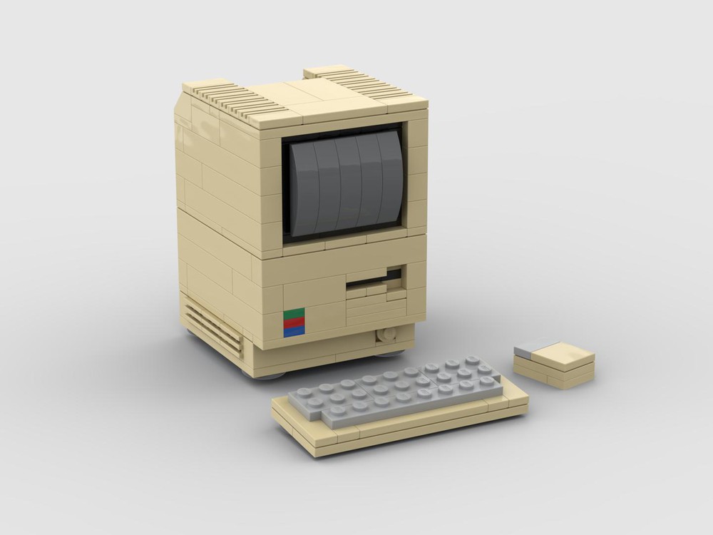 vloek strijd barsten LEGO MOC Apple 1984 Macintosh by Celeri | Rebrickable - Build with LEGO