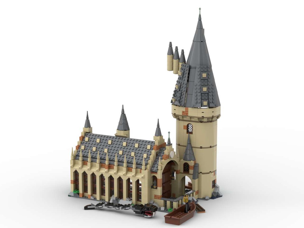 LEGO MOC Pico's Bricks Hogwarts Great Hall Roof by | Rebrickable - Build with