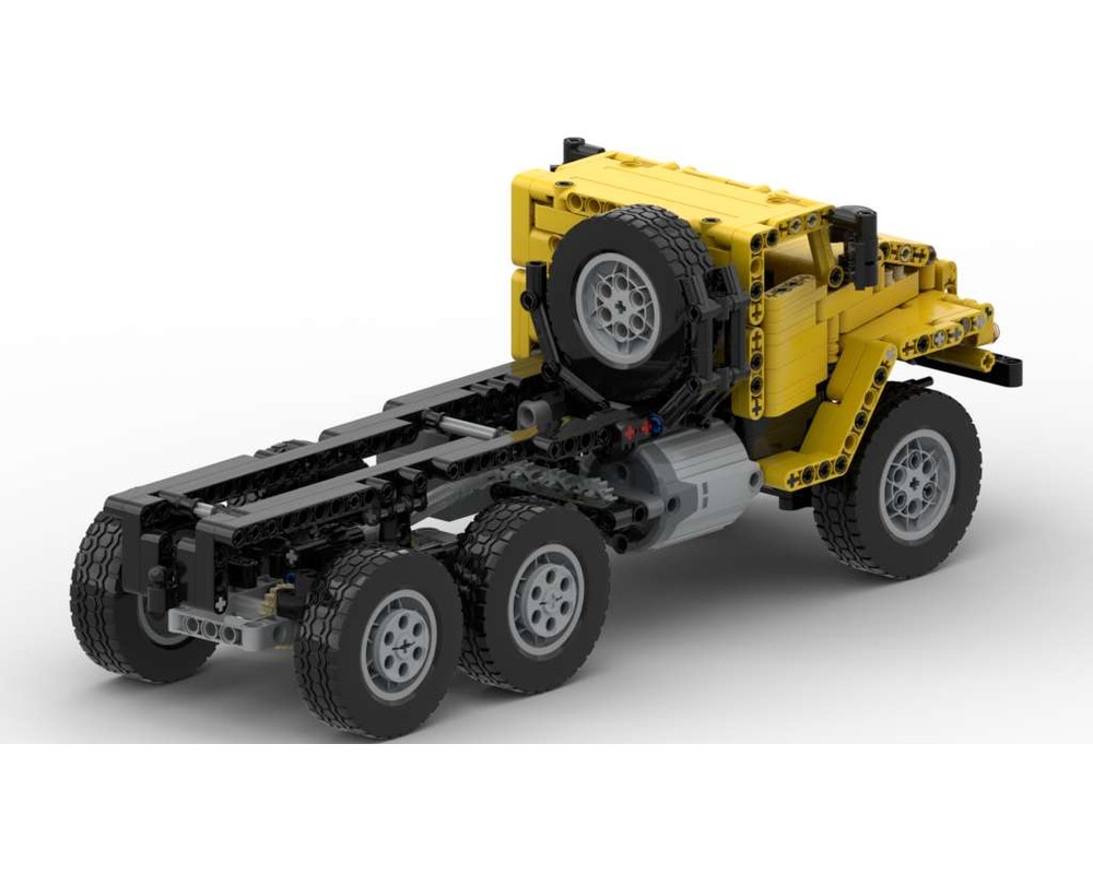 LEGO MOC-88411 URAL-4320 by Stinkwell Exhaust Creations | Rebrickable ...