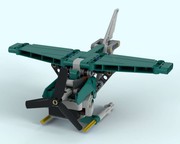 LEGO MOC Concorde - Lego 42117 C model by Flob345632