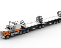 Truck & B-Double Trailer "Road Train" (Control+)