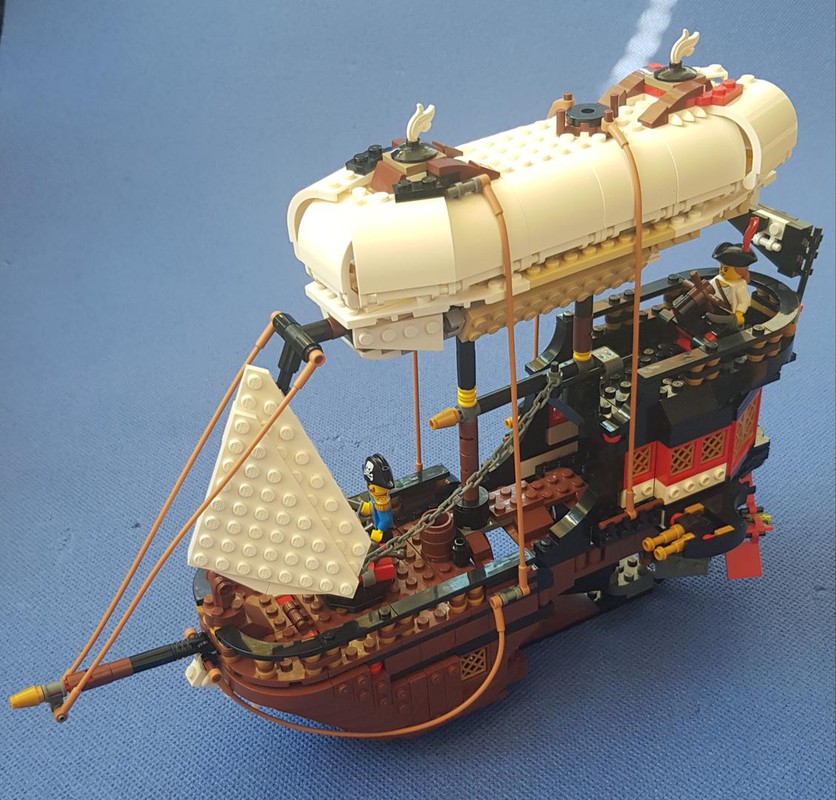 LEGO MOC Pirate Air Caravel , 31109 Alternate Build by Macharius
