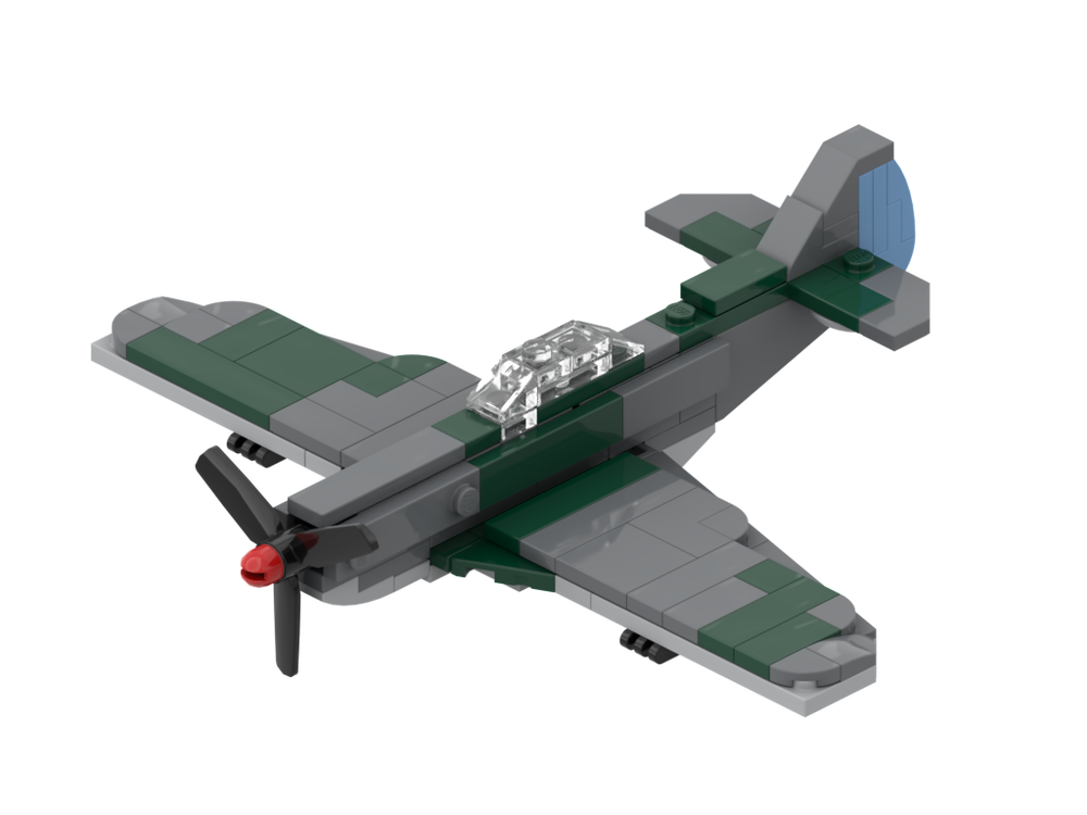 LEGO MOC P-51 Mustang 