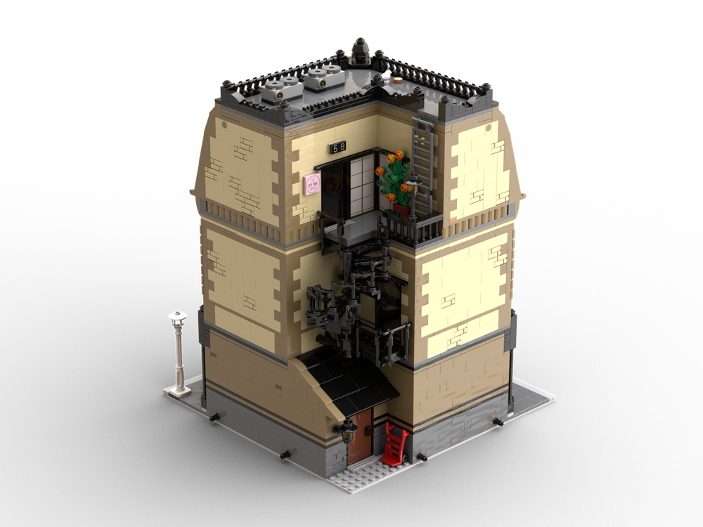 LEGO MOC Post Office by simon84 | Rebrickable - Build with LEGO