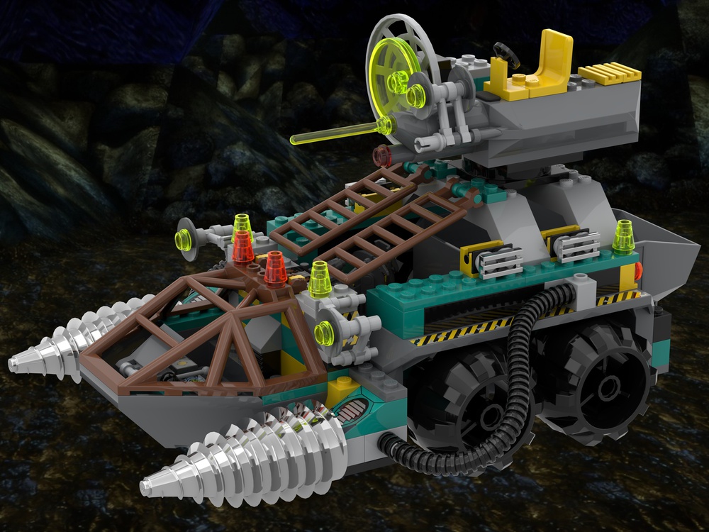 LEGO MOC Rock Raiders Chrome Crusher Power by LBBDE | Rebrickable - Build LEGO