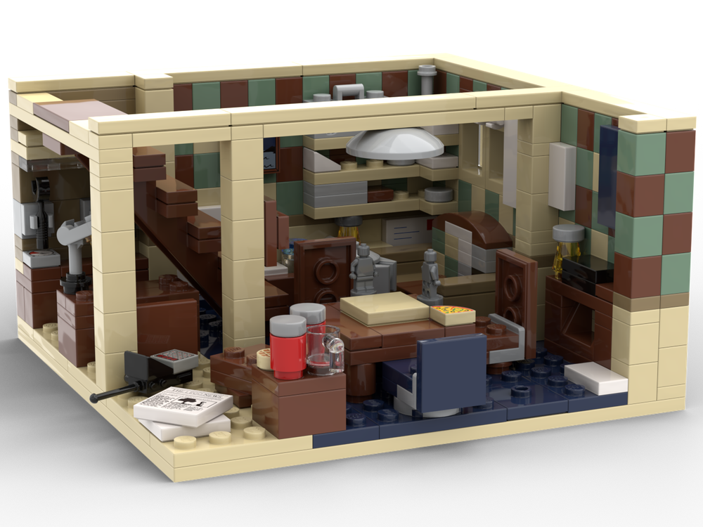 Bageri Sjov Alert LEGO MOC Mike's basement by terminator1234 | Rebrickable - Build with LEGO