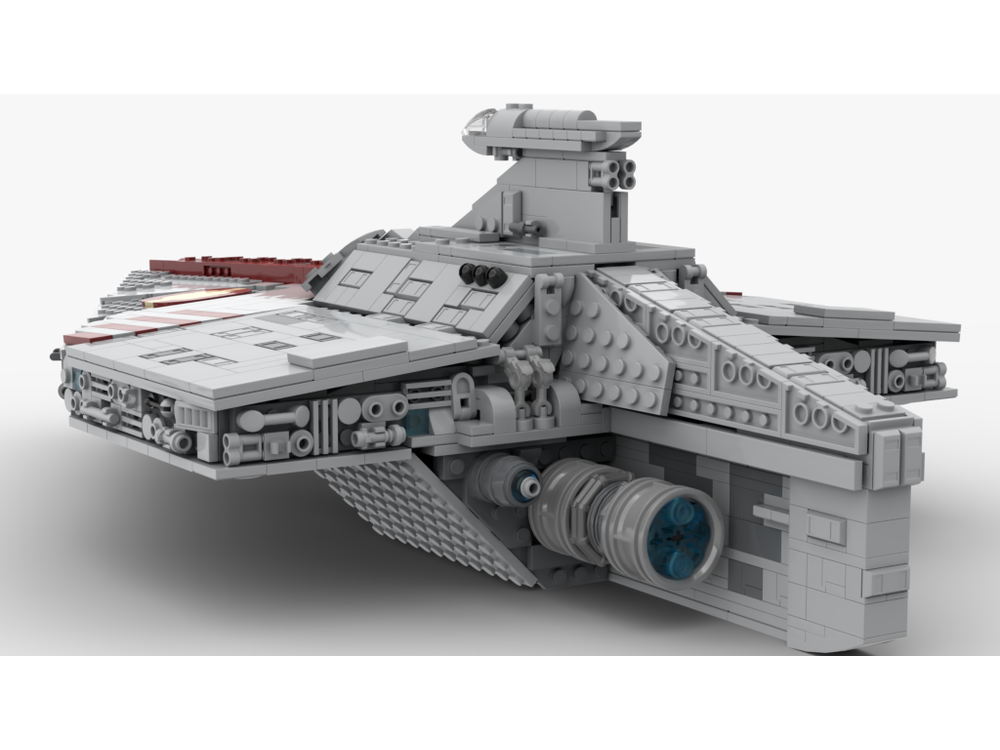 LEGO MOC Acclamator Cruiser by Chricki | Rebrickable - Build with LEGO