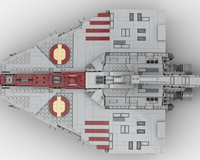 LEGO MOC Acclamator Cruiser by Chricki | Rebrickable - Build