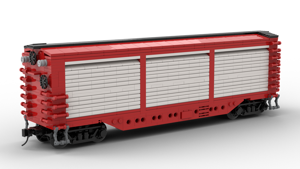masse sennep aIDS LEGO MOC Evans All-Door Boxcar by Yellow.LXF | Rebrickable - Build with LEGO