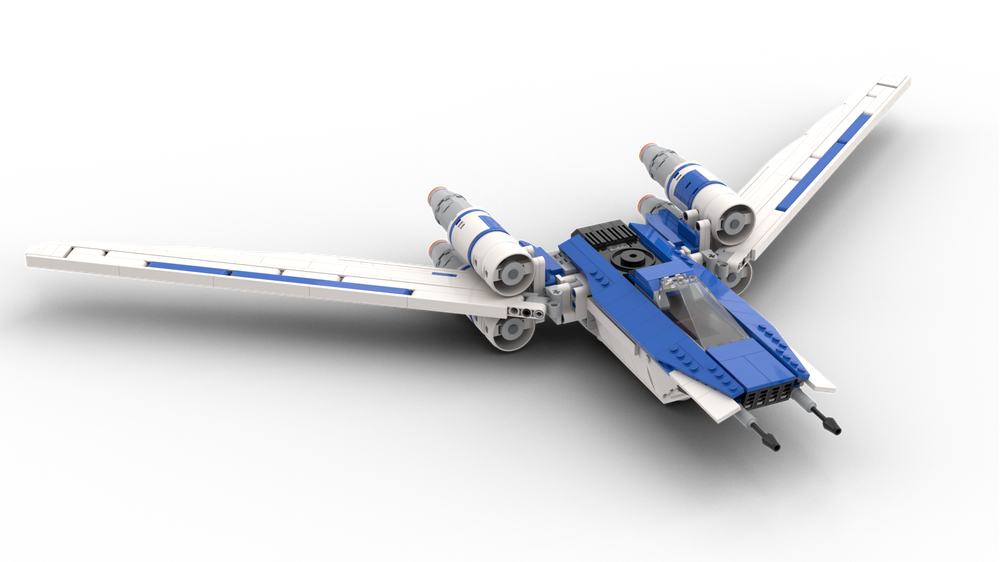 LEGO MOC U wing by RendiliBricks | Rebrickable - Build with LEGO