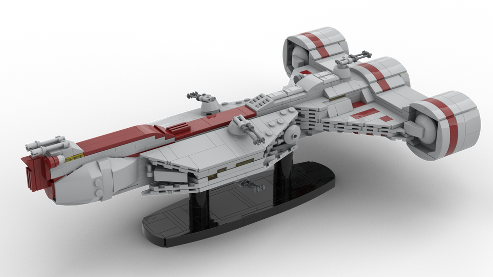 Kom forbi for at vide det Fedt albue LEGO MOC Republic Frigate by RendiliBricks | Rebrickable - Build with LEGO