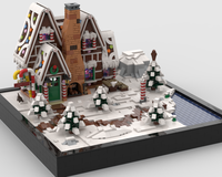 Gingerbread House Diorama