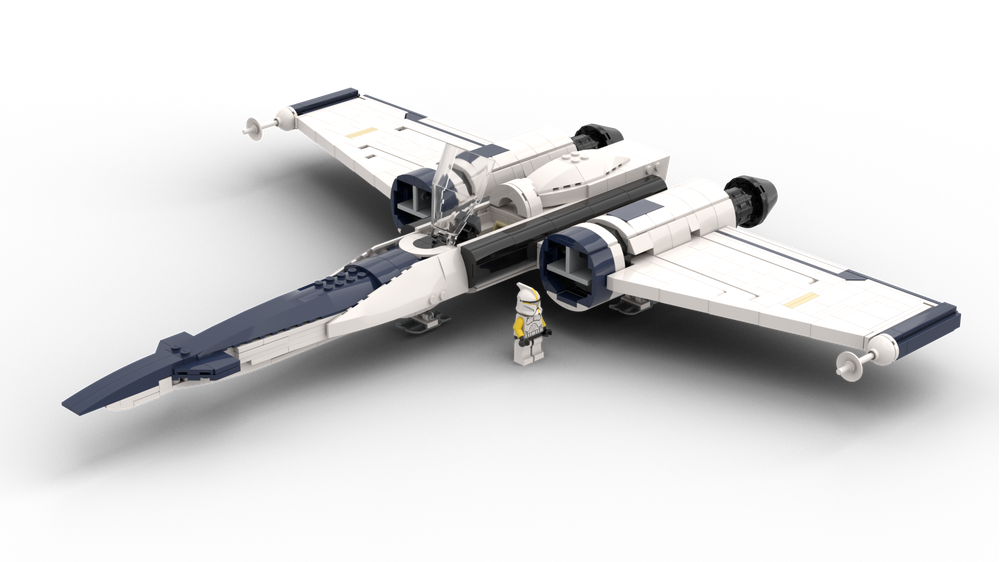 HK460Dカスタム(完動品) LEGO MOC Z-95 Headhunter by RendiliBricks | Rebrickable - Build