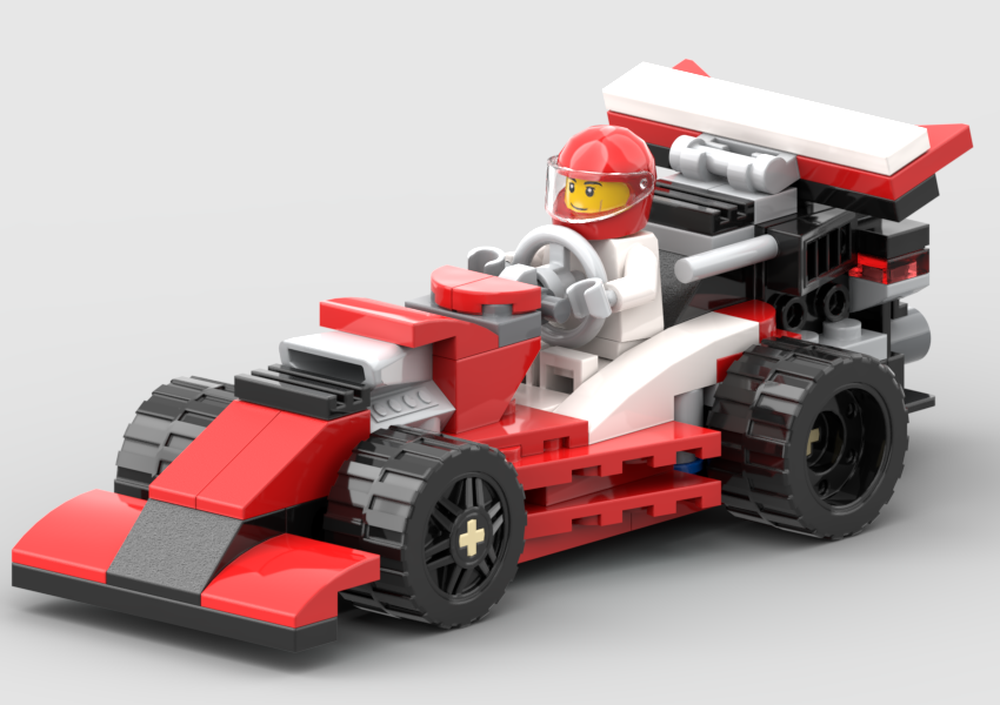 LEGO MOC F1 Racer by Legonid | Rebrickable - Build with LEGO