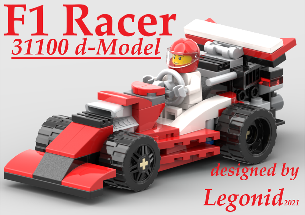 LEGO MOC-88841 F1 Racer by Legonid | Rebrickable - Build with LEGO