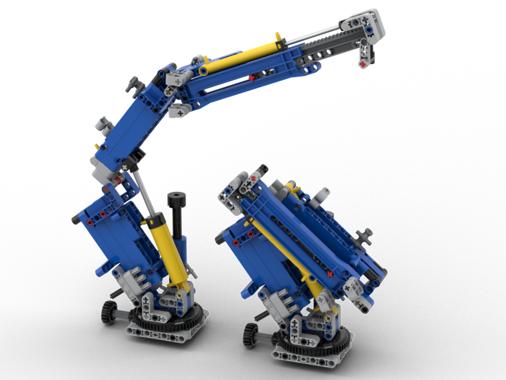 LEGO MOC Pneumatic Crane by time-hh | - Build LEGO