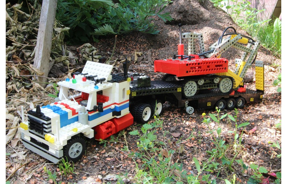 LEGO MOC Trailer for 5580 Truck by divinglog | Rebrickable - Build