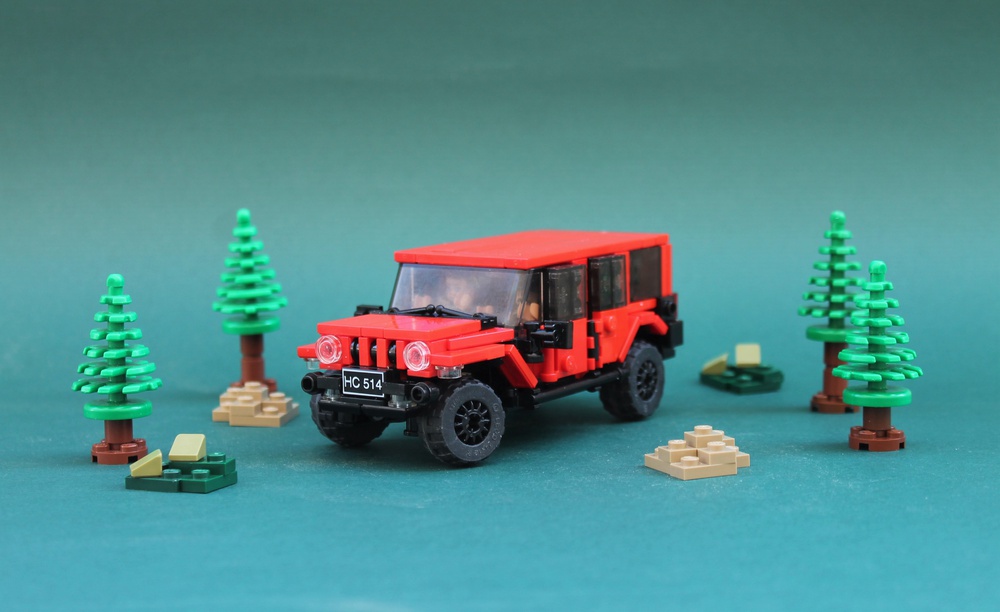 LEGO MOC Jeep Wrangler by Somerslego | Rebrickable - Build with LEGO