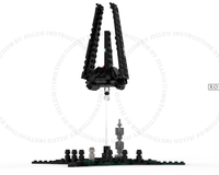 LEGO MOC-88996 Mini Size T-3C Delta class imperial shuttle : Rogue