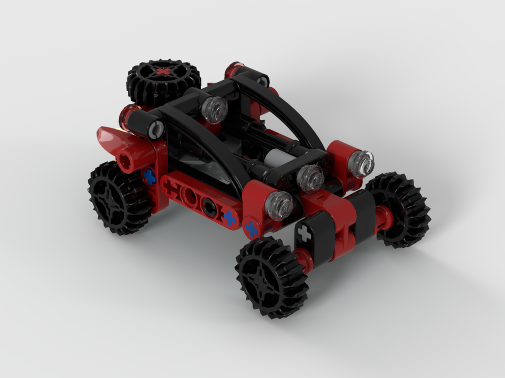 LEGO MOC Mini Dune Buggy by zumaidi Rebrickable Build with LEGO