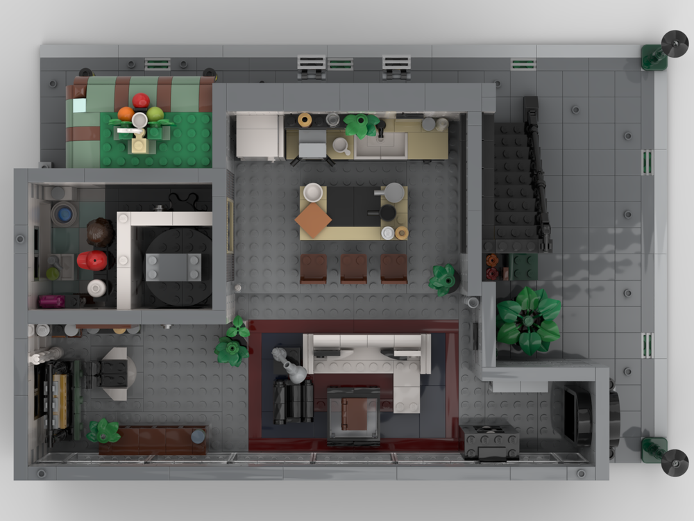 LEGO MOC-89138 SitCom Suite - Queer Eye by Brick Artisan | Rebrickable ...