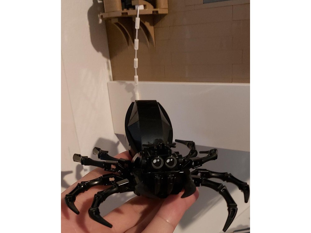 LEGO MOC-89144 Black Spider (based on set 75950) by Hedu88