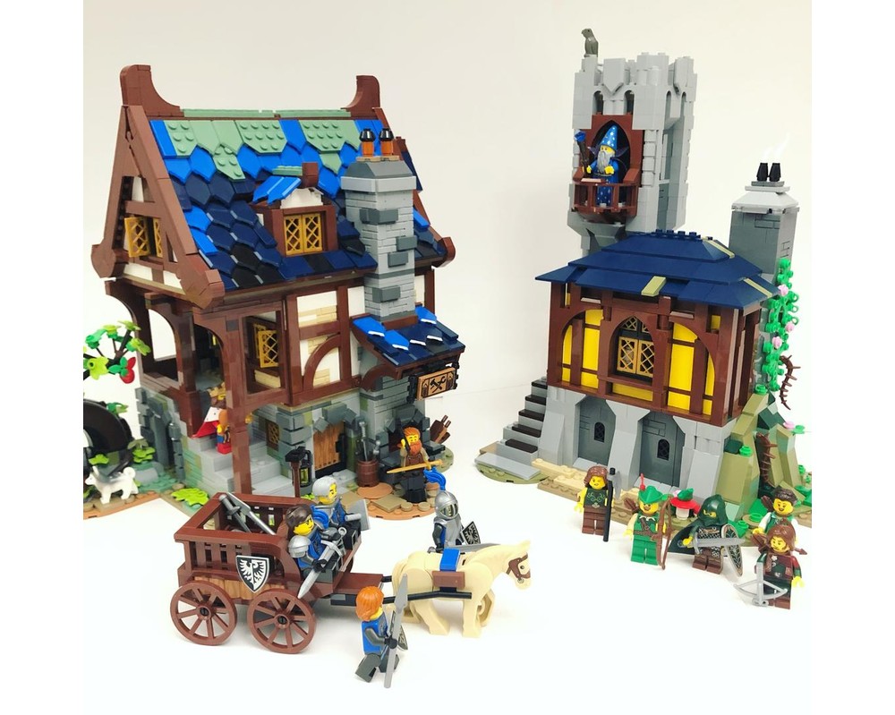 LEGO MOC-89169 31120 The Wizard's House (alternate build) by