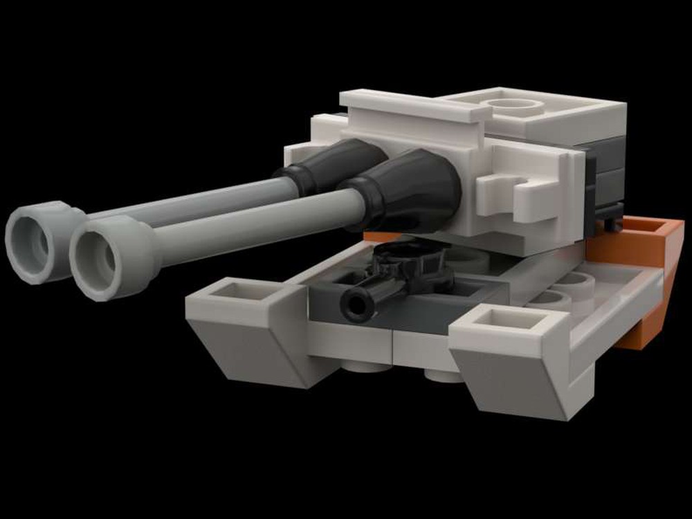 LEGO MOC Micro Tanks from Real Life by BrickAddiction