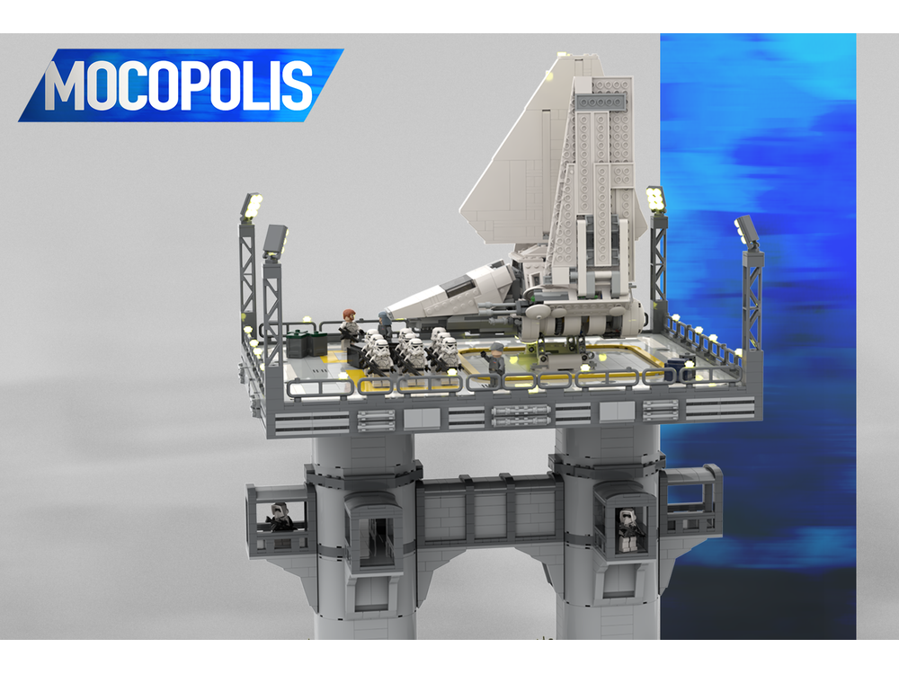 LEGO MOC SW Landport on Endor by MOCOPOLIS | Rebrickable - Build
