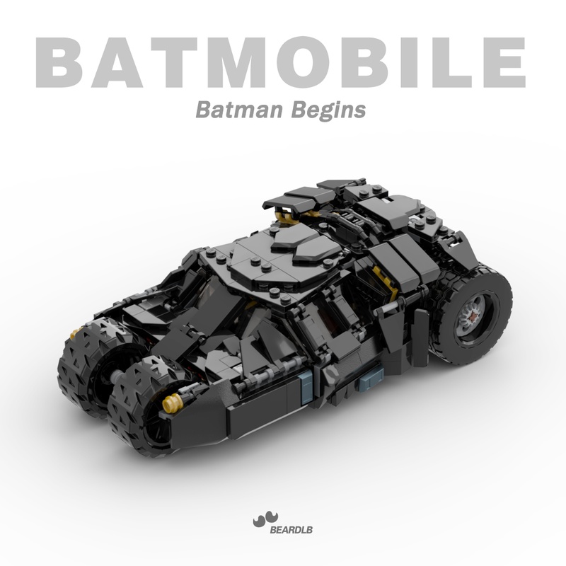 LEGO MOC batmobile by beardLB | Rebrickable - Build with LEGO