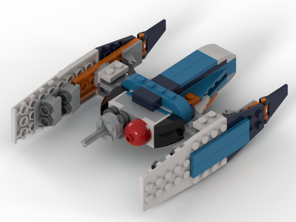 LEGO MOC Starfighter (31099) by kopaka | Rebrickable - Build with LEGO