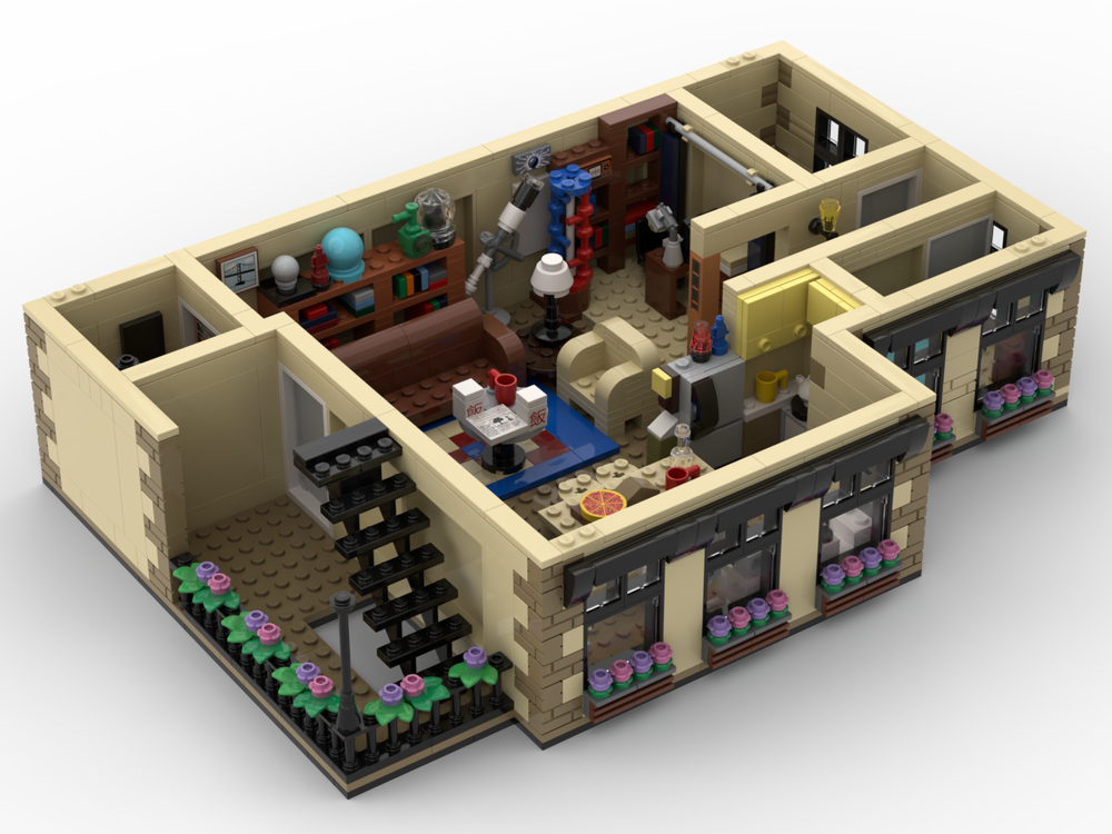 LEGO MOC SitCom Suite - The Big Bang Theory by Brick Artisan ...