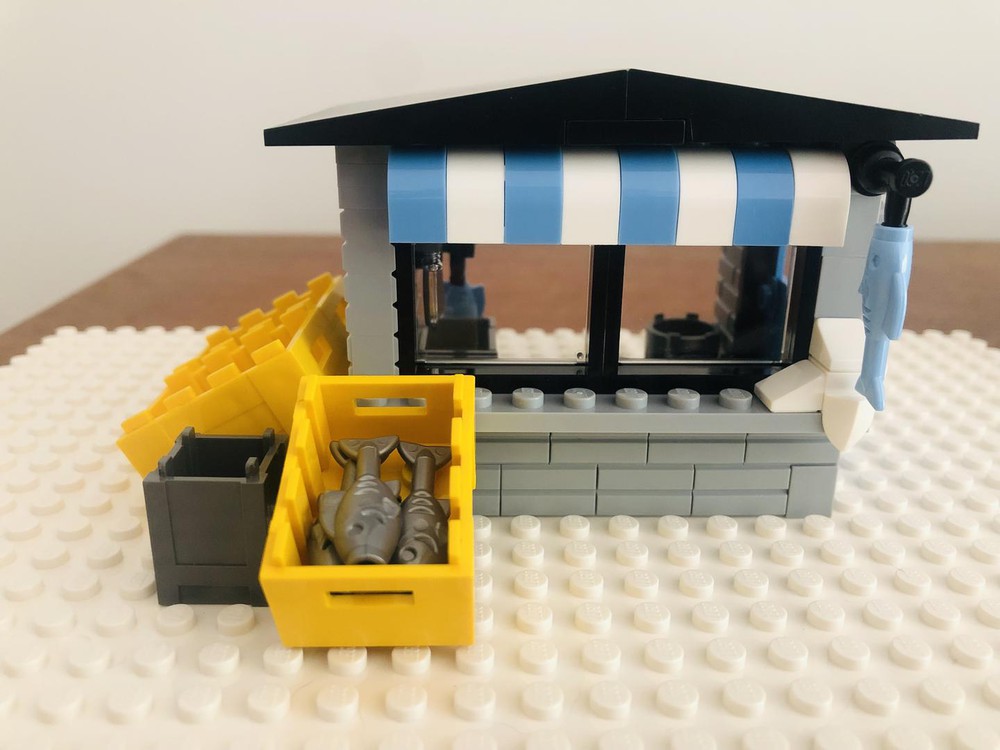 LEGO MOC Fishing Market by stephanieako