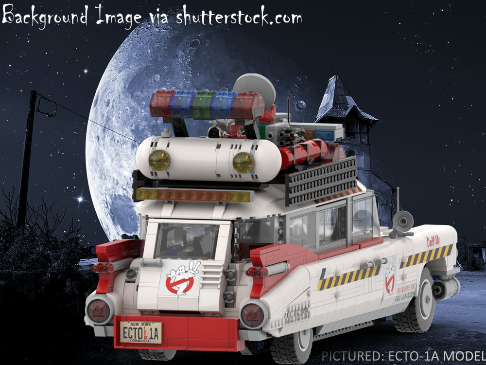 LEGO MOC Lego 10274 Ecto-1A by CPMARIO | Rebrickable - Build with LEGO