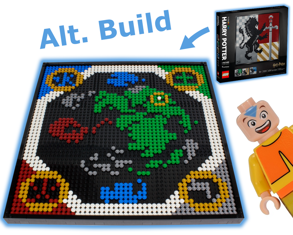 Team Avatar Perler Beads Set