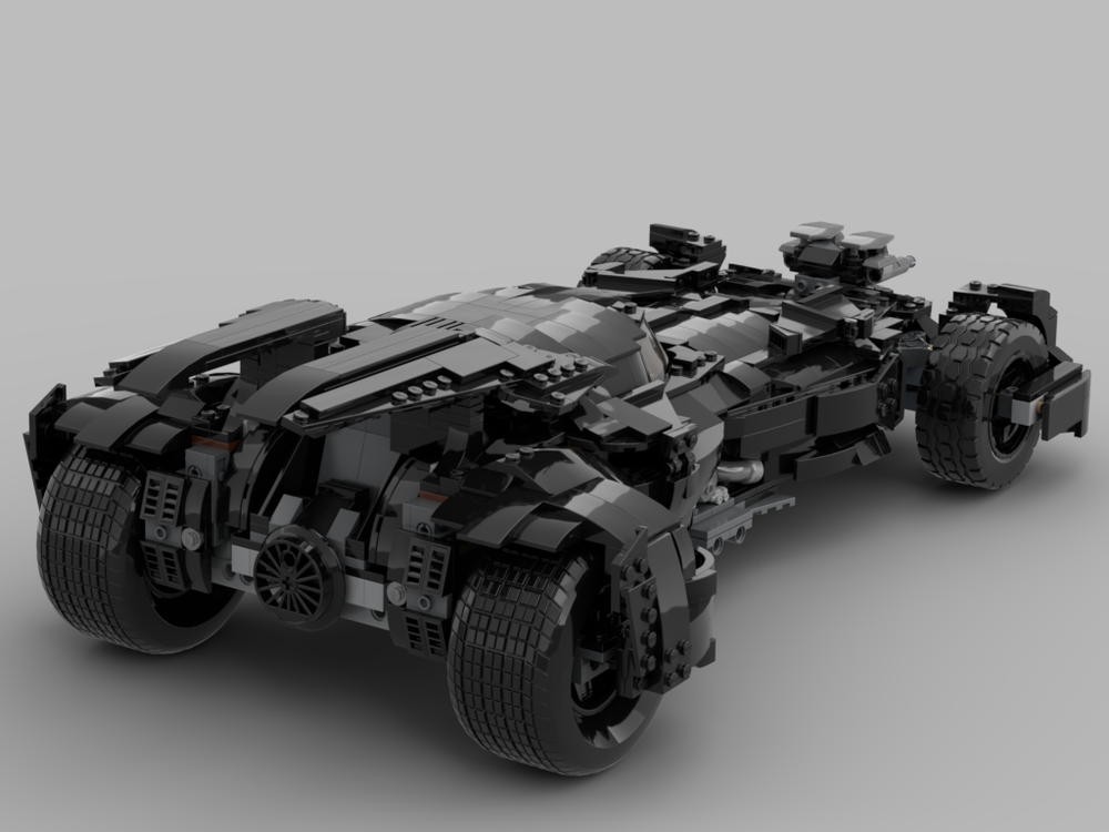 LEGO MOC UCS Batmobile DCEU by CreationCaravan (Brad Barber ...