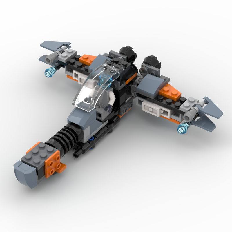 LEGO MOC-89834 Cyber Squad X-WIng , 31111 Alternate Build by