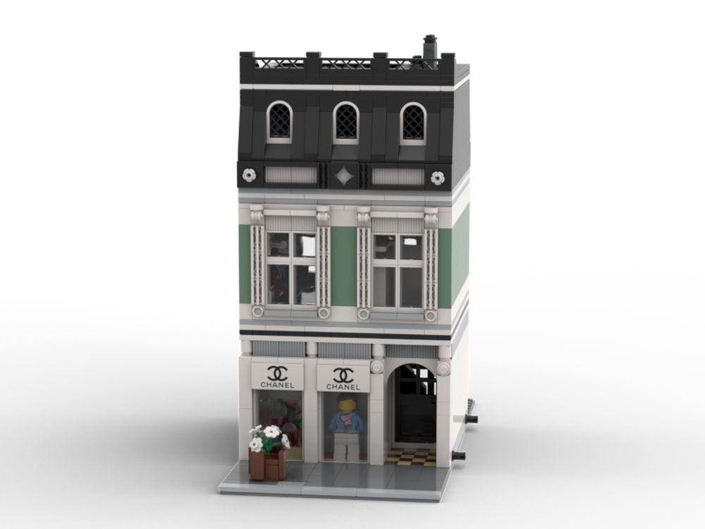 LEGO MOC Chanel Shop (Modular Street) by arjan1982