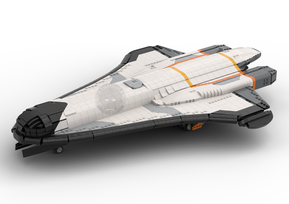 LEGO Cyberpunk Space Shuttle by AsgardianStudio | Rebrickable - with LEGO