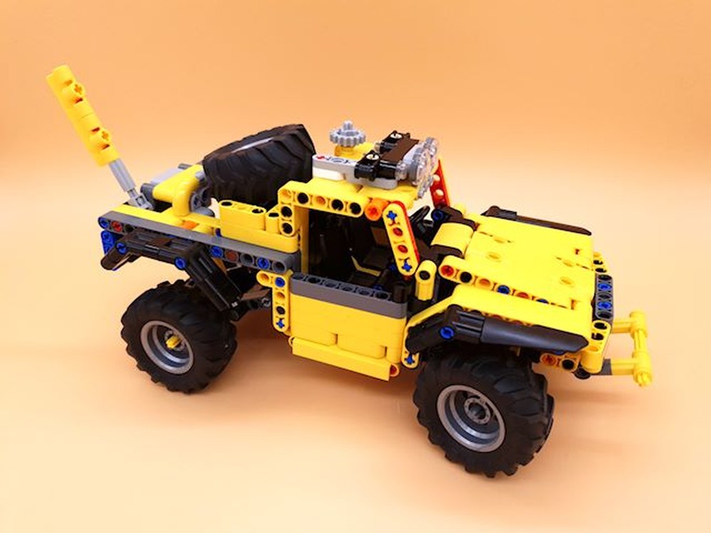 Alternate Build Lego 42122 Pieces Wrangler Lego 42122 Yellow Lego - Main Image
